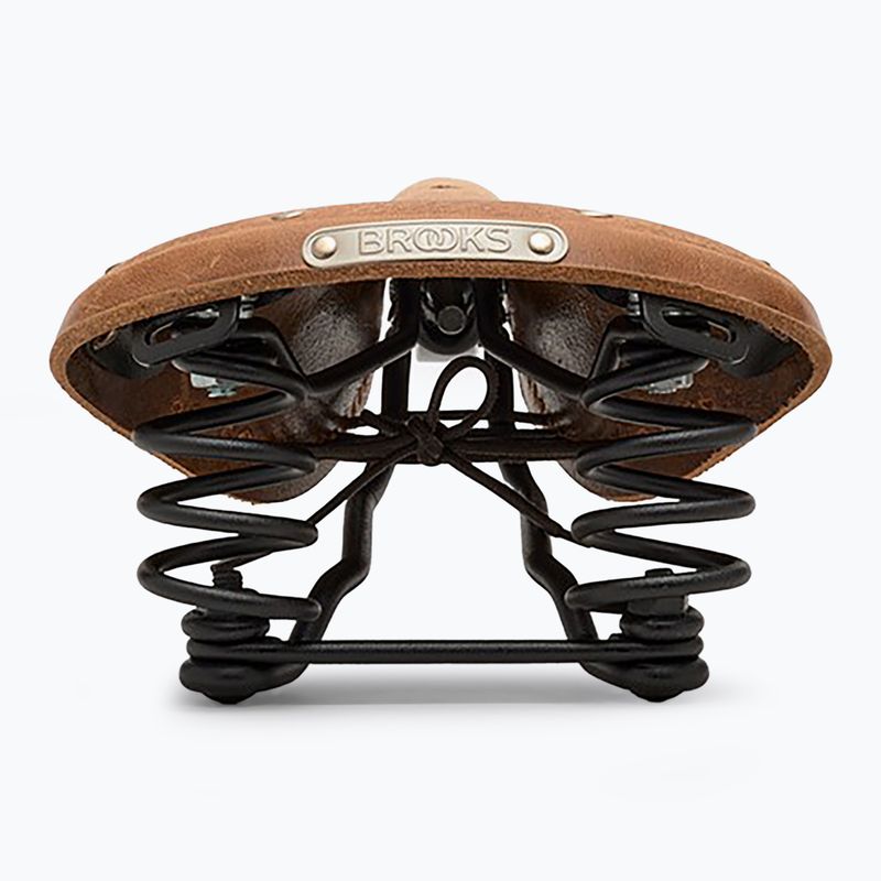 Șa de bicicletă Brooks England Flyer Softened dark tan 5