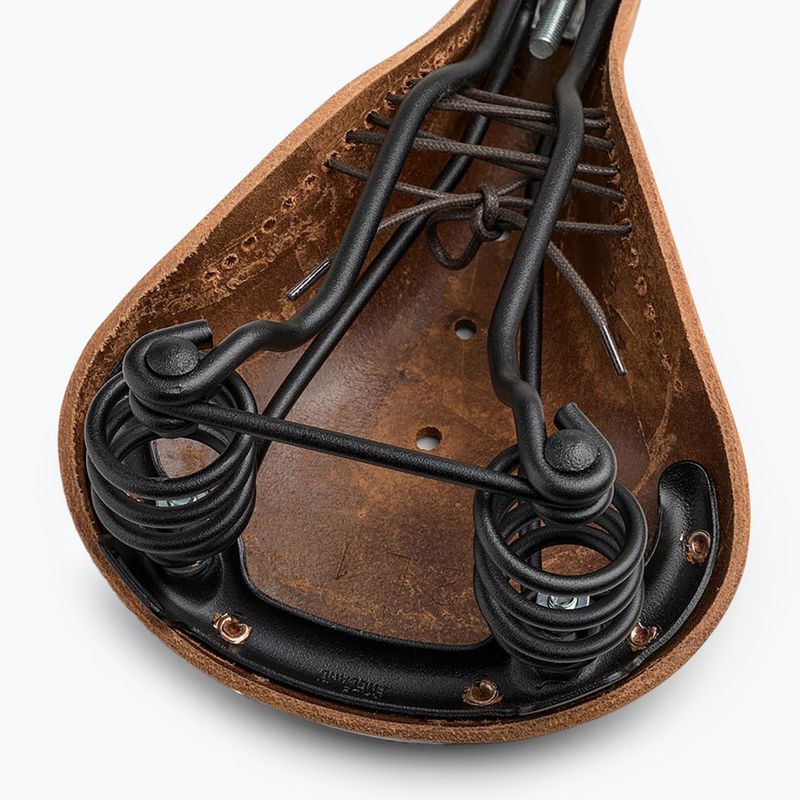 Șa de bicicletă Brooks England Flyer Softened dark tan 7