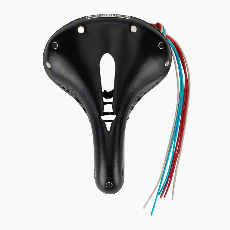 Șa de bicicletă Brooks England B17 Carved Short black 3
