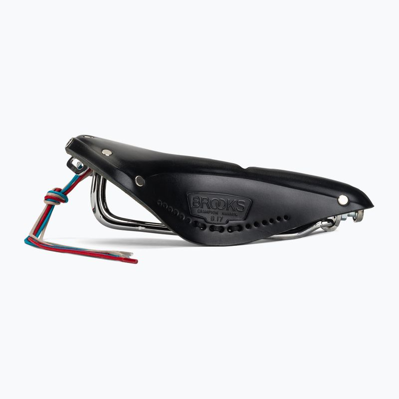 Șa de bicicletă Brooks England B17 Narrow Carved black 2