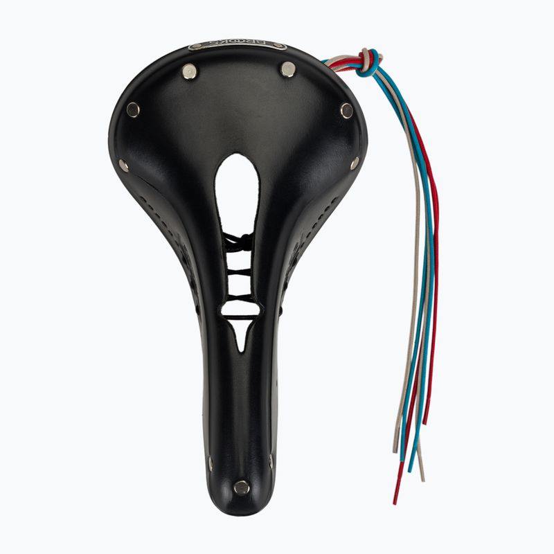 Șa de bicicletă Brooks England B17 Narrow Carved black 3