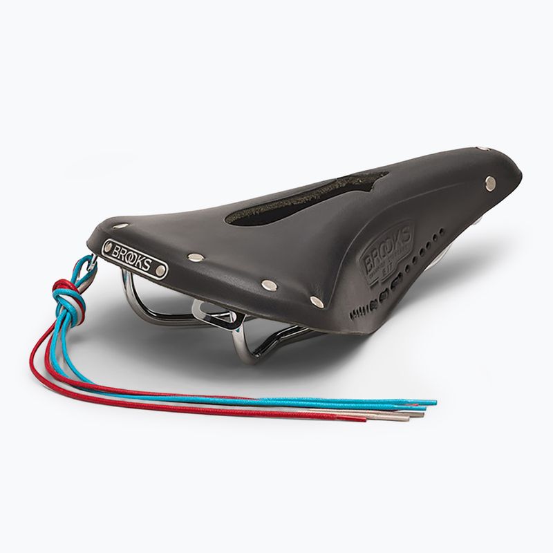 Șa de bicicletă Brooks England B17 Narrow Carved black 3