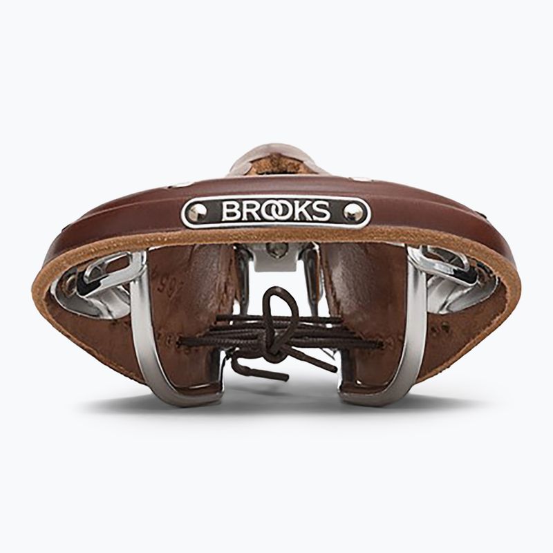 Șa de bicicletă Brooks England B17 Narrow Carved brown 5