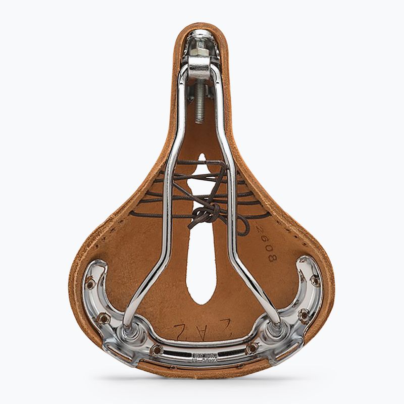 Șa de bicicletă Brooks England B17 Carved Short honey 2