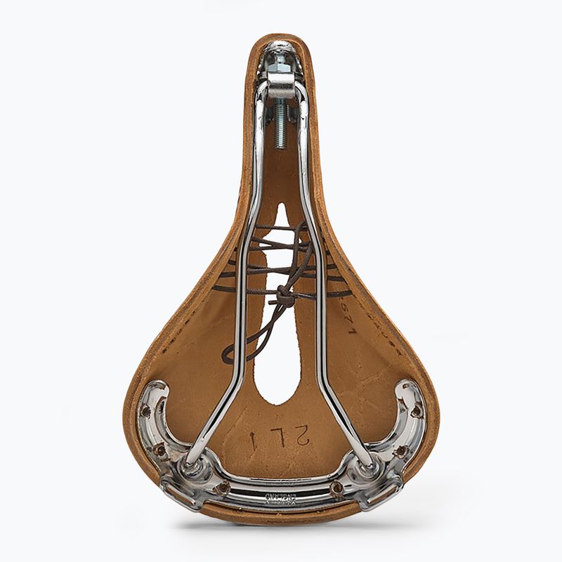 Șa de bicicletă Brooks England B17 Carved honey 2