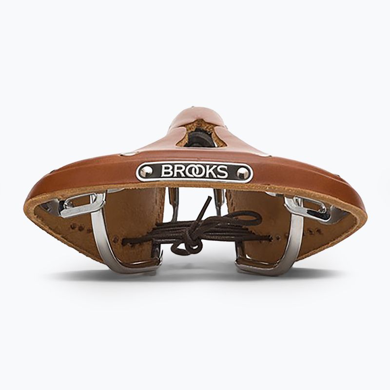 Șa de bicicletă Brooks England B17 Carved honey 5