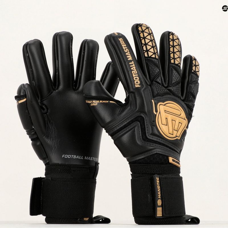 Football Masters Voltage Plus NC v 4.0 mănuși de portar pentru copii negru 1190-3 12