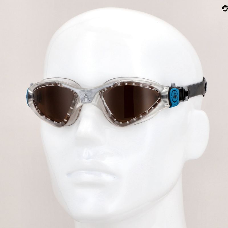 Ochelari de înot Aqua Sphere Kayenne gri EP2960098LP 11