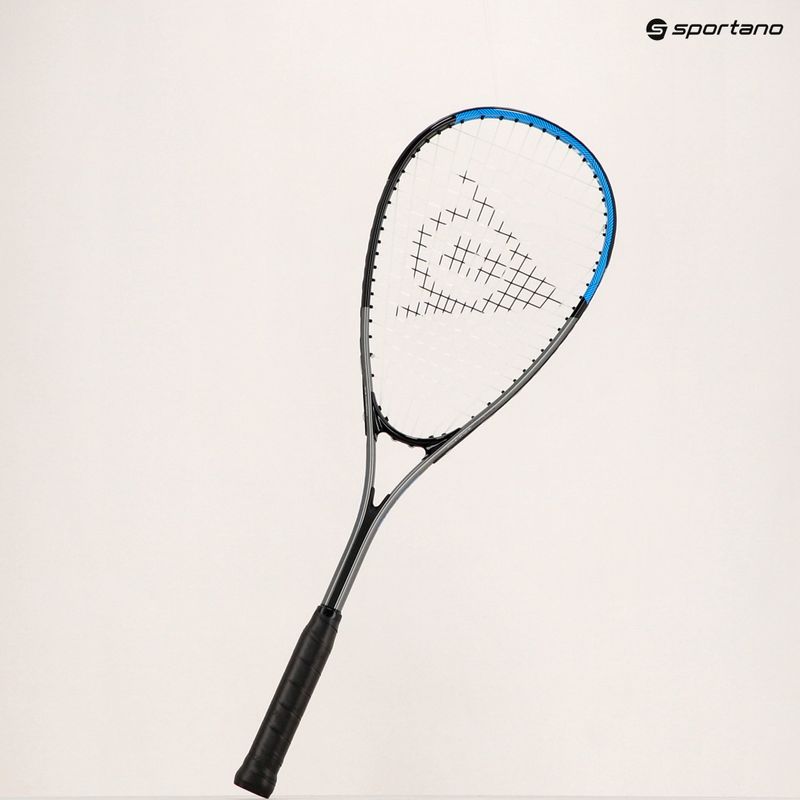 Rachetă de squash Dunlop Sonic Core Lite Ti negru și albastru 10