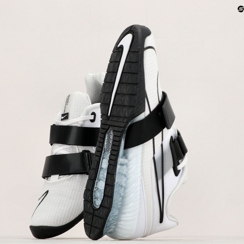 Nike Romaleos 4 alb/negru haltere pantofi de haltere 12