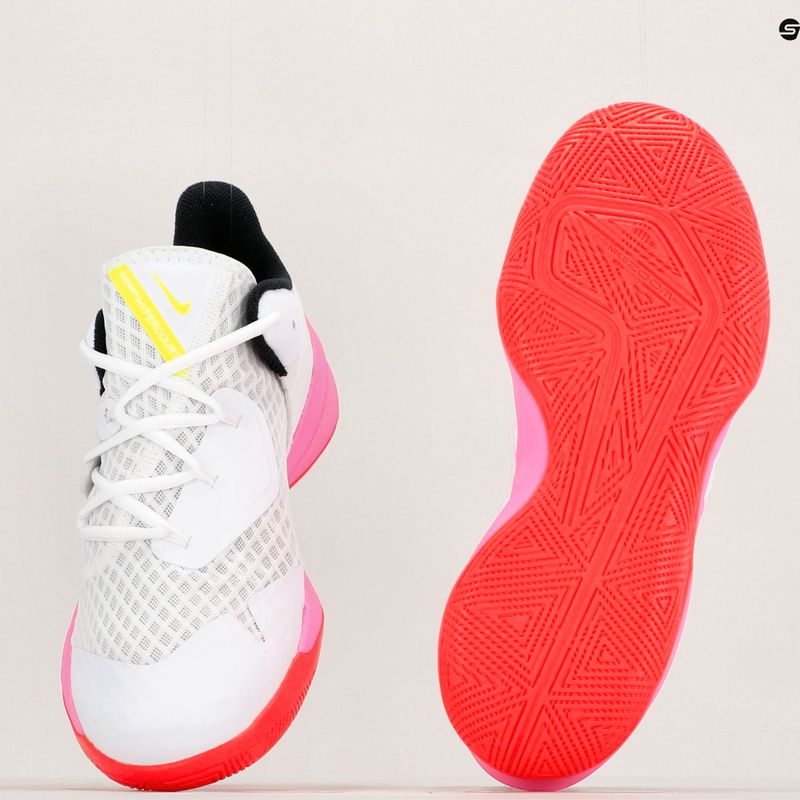 Pantofi de volei Nike Zoom Hyperspeed Court SE alb/negru/crimson aprins 12