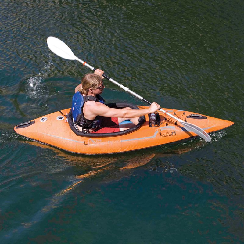 Elemente avansate Lagoon 1 TM portocaliu AE1031-O caiac gonflabil de 1 persoană 5