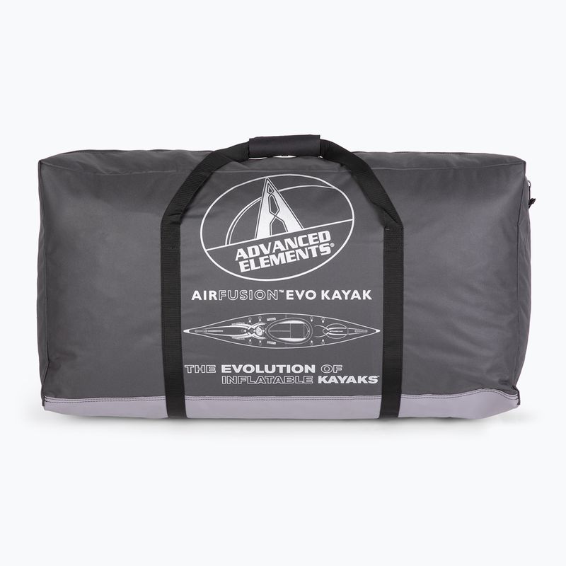 Caiac gonflabil 1 persoană Advanced Elements Air Fusion TM EVO orange/grey 5