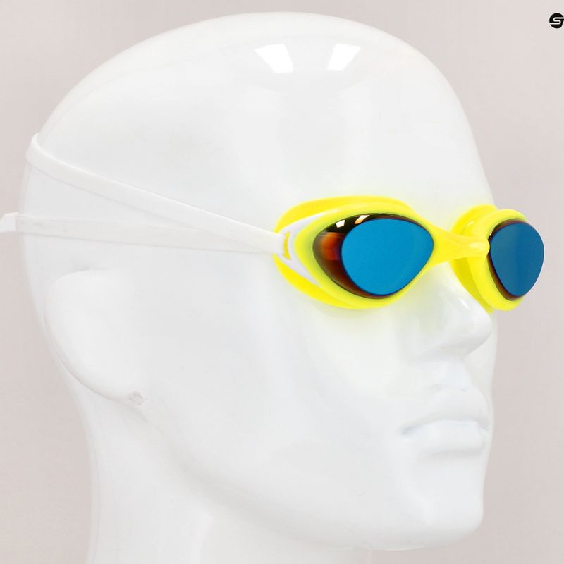 Ochelari de înot BlueSeventy Flow Mirror BL310 galben/albastru 9