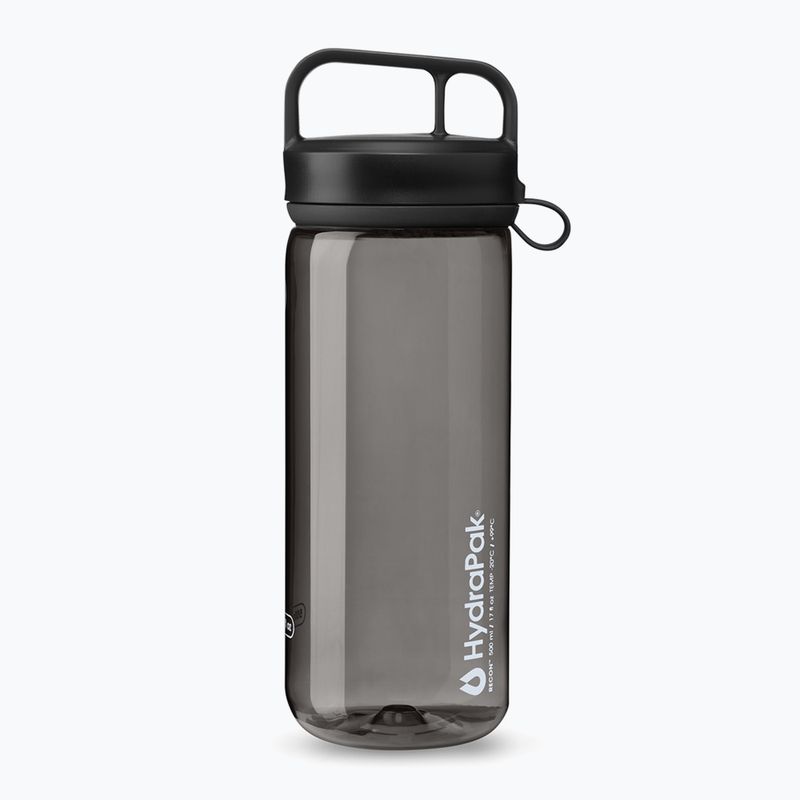 Sticlă turistică HydraPak RECON™ Clip & Carry 500 ml charcoal grey 3
