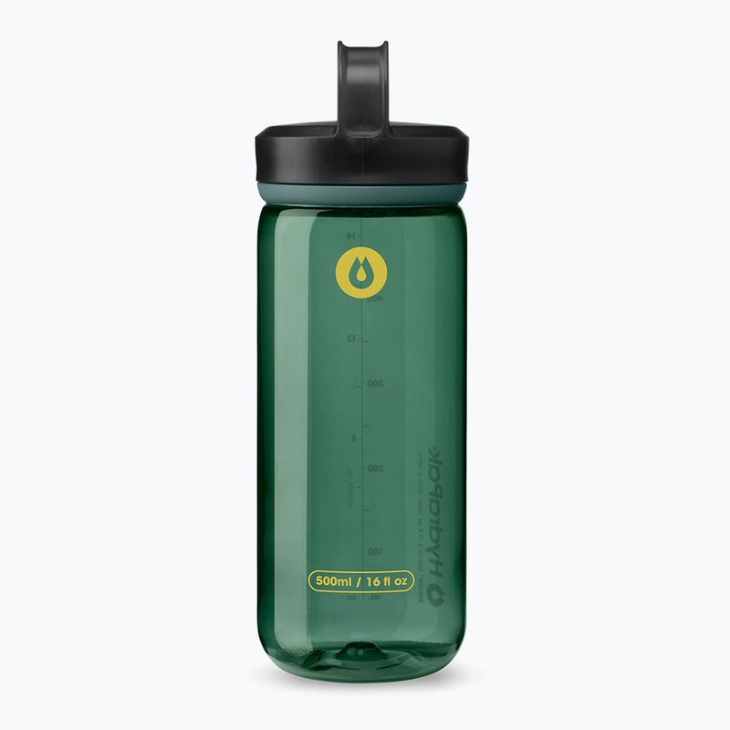Sticlă turistică HydraPak RECON™ Clip & Carry 500 ml apen green