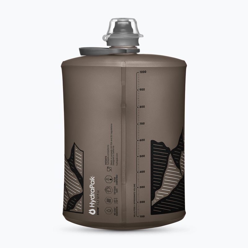 Sticlă de drumeții HydraPak Stow 1000 ml mammoth grey 2