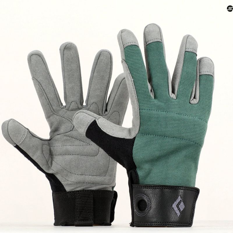 Mănuși de alpinism pentru femei Black Diamond Crag Green BD801866303028XS 6