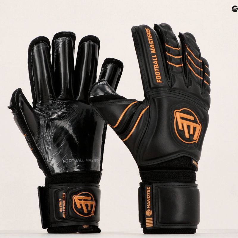 Football Masters Full Contact RF v4.0 mănuși de portar pentru copii negru 1239 5