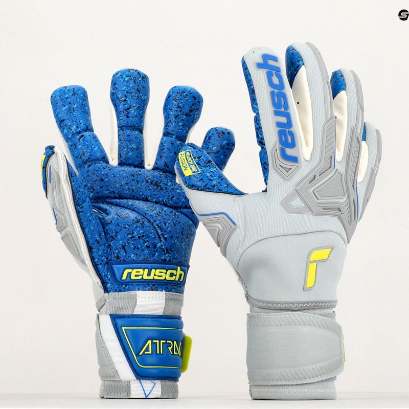 Mănuși de portar Reusch Attrakt Freegel Fusion Ortho-Tec Grey 5270990 9
