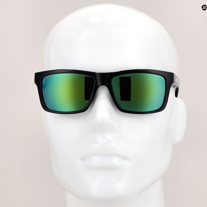 Ochelari de soare Cressi Bahia negru-verzi XDB100603