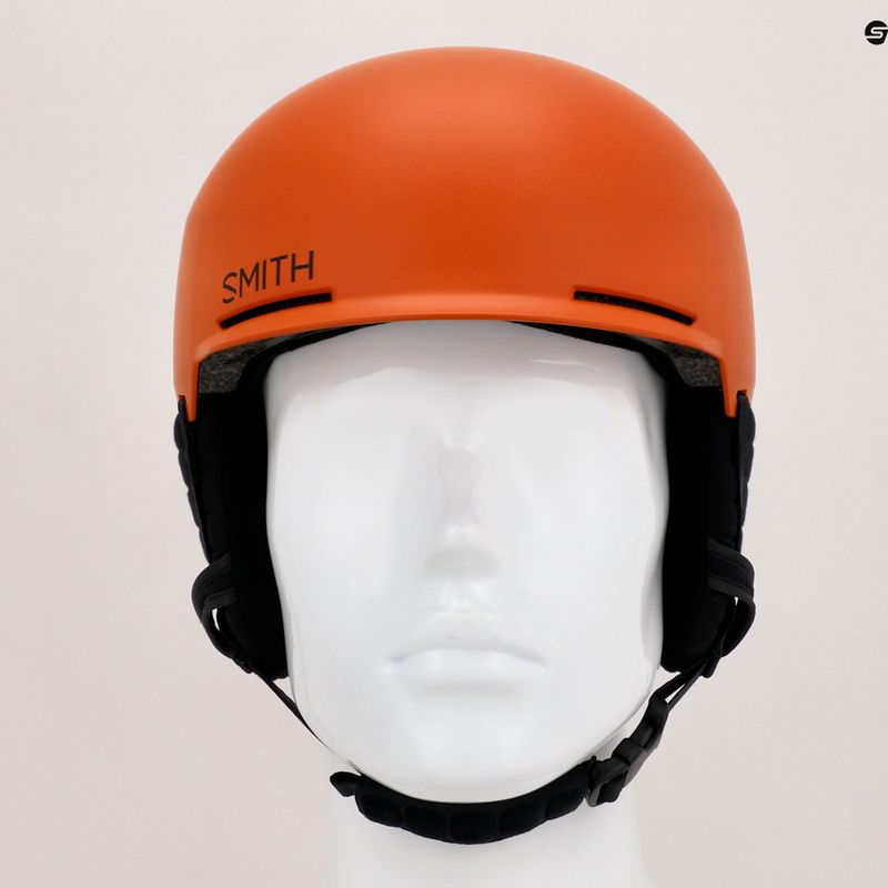 Cască de schi Smith Scout mată carneliană 10