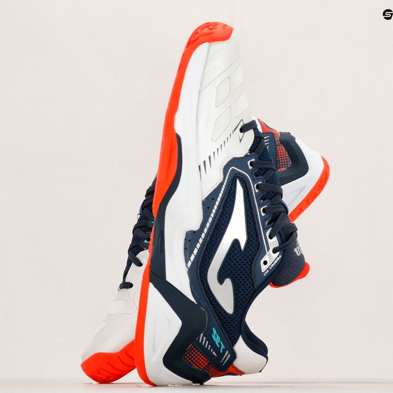 Joma T.Set pantofi de tenis pentru bărbați albastru marin și alb TSETS2332T 13