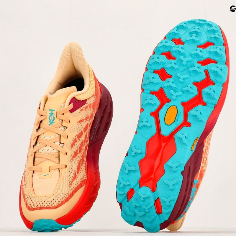 HOKA Speedgoat 5 impala/flame, pantofi de alergare pentru bărbați 16