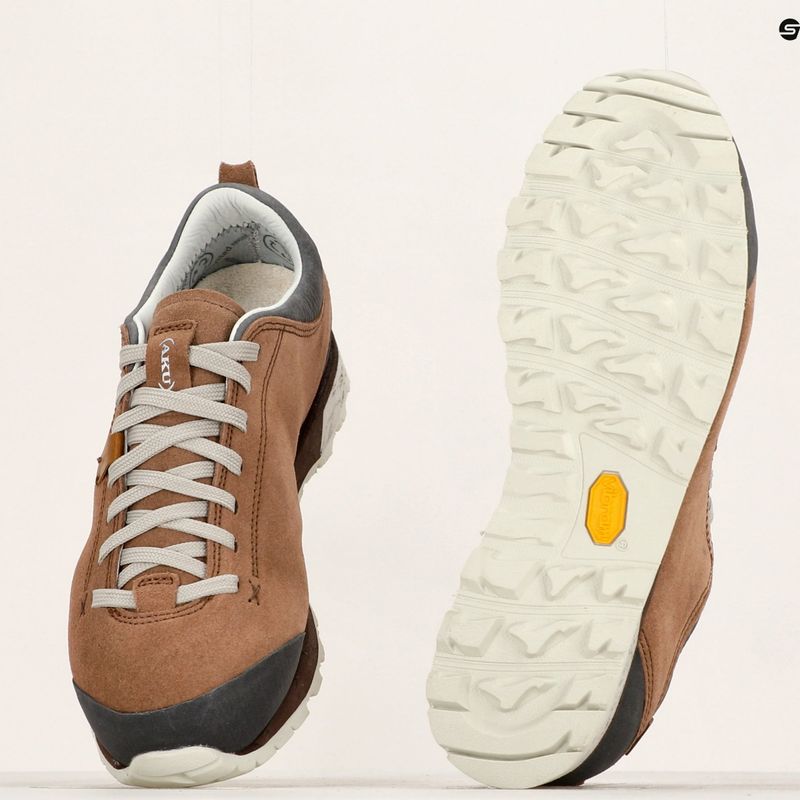 Încălțăminte de trekking pentru bărbați AKU Bellamont III Suede GTX maro-gri 520.3-703-4 13
