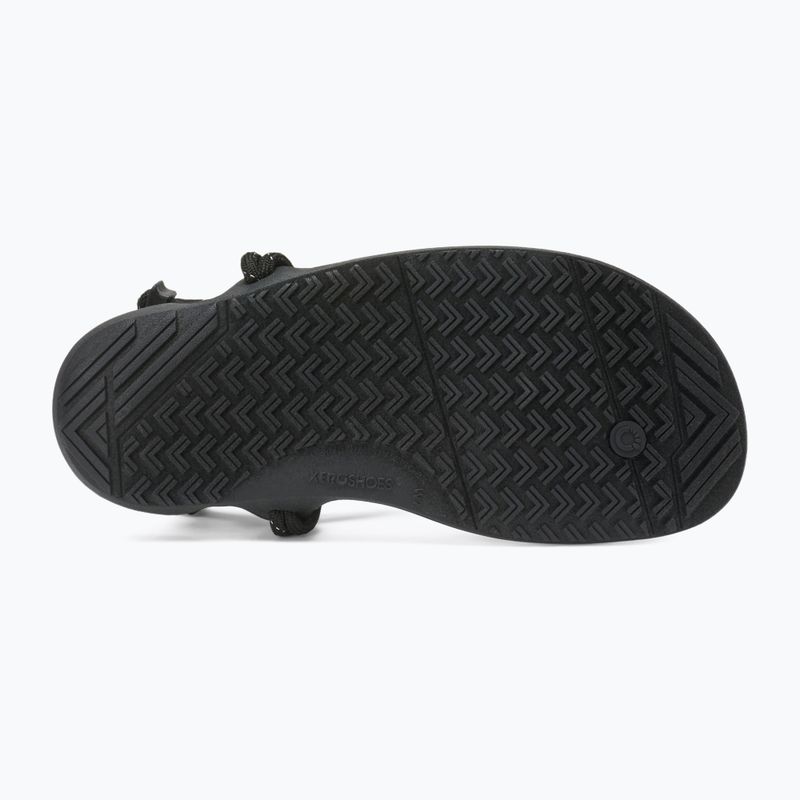 Sandale barefoot pentru femei Xero Shoes Aqua Cloud black 7
