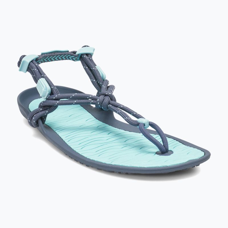 Sandale barefoot pentru femei Xero Shoes Aqua Cloud blue/glow