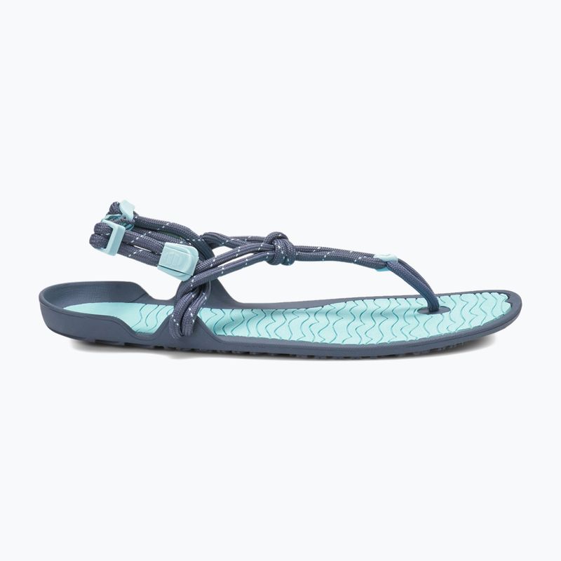 Sandale barefoot pentru femei Xero Shoes Aqua Cloud blue/glow 2