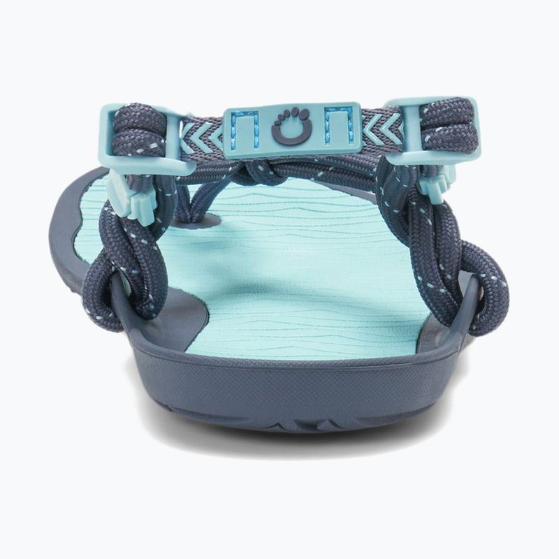 Sandale barefoot pentru femei Xero Shoes Aqua Cloud blue/glow 5
