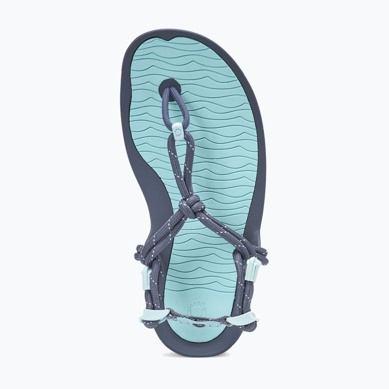 Sandale barefoot pentru femei Xero Shoes Aqua Cloud blue/glow 6