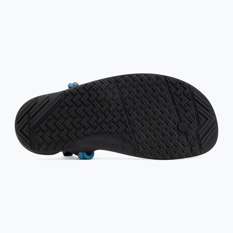 Sandale barefoot pentru bărbați Xero Shoes Aqua Cloud blue/sapphire 4