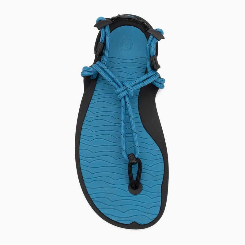Sandale barefoot pentru bărbați Xero Shoes Aqua Cloud blue/sapphire 5