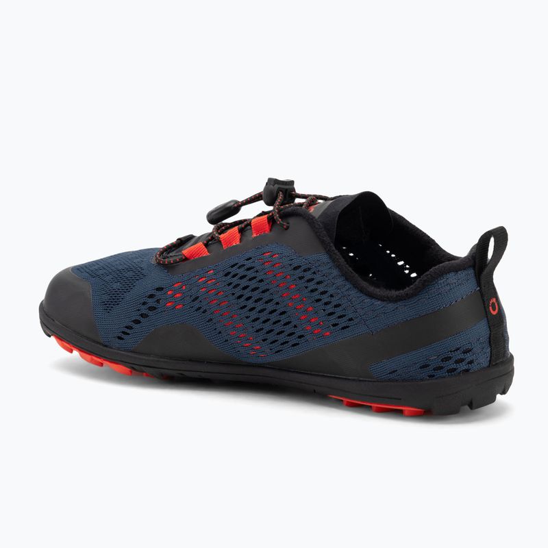 Pantofi barefoot bărbați Xero Shoes Aqua X Sport moonlit/albastru/oranj 3