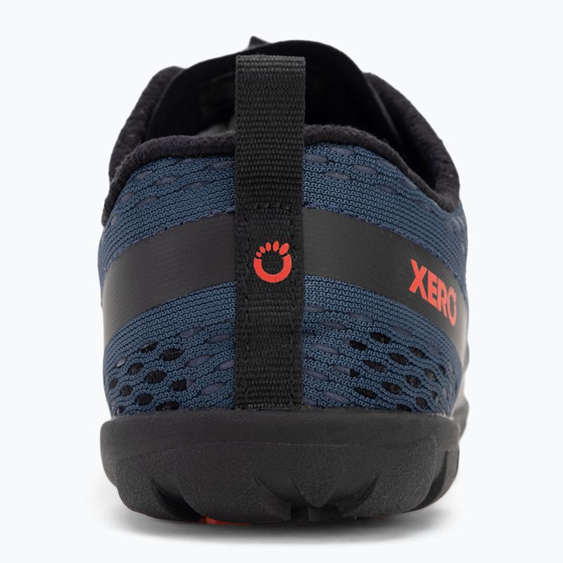 Pantofi barefoot bărbați Xero Shoes Aqua X Sport moonlit/albastru/oranj 6