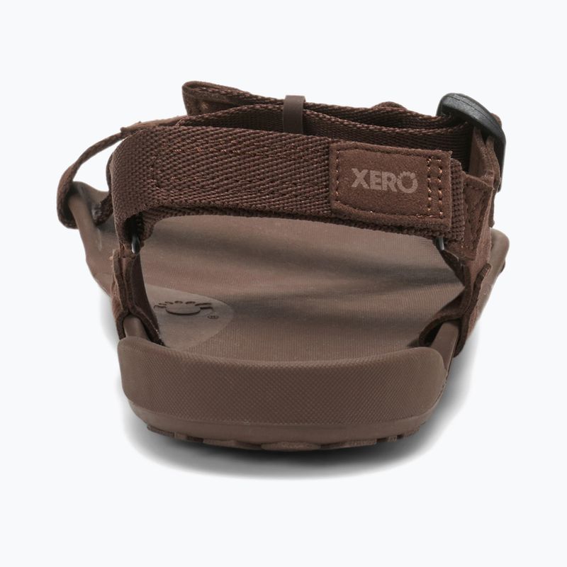 Sandale barefoot pentru bărbați Xero Shoes Z-Trek brown 5