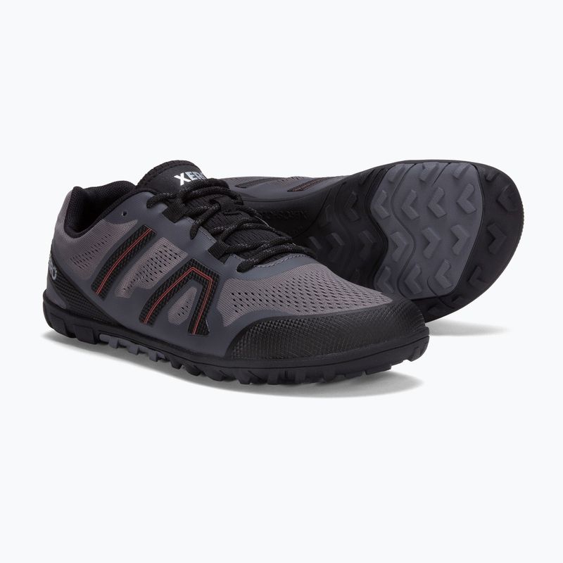 Încălțăminte barefoot pentru bărbați Xero Shoes Mesa Trail II steel gray / orange 11