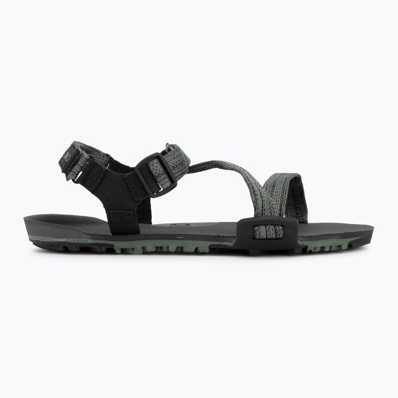 Sandale barefoot pentru bărbați Xero Shoes Z-Trail EV vetiver/ green 2
