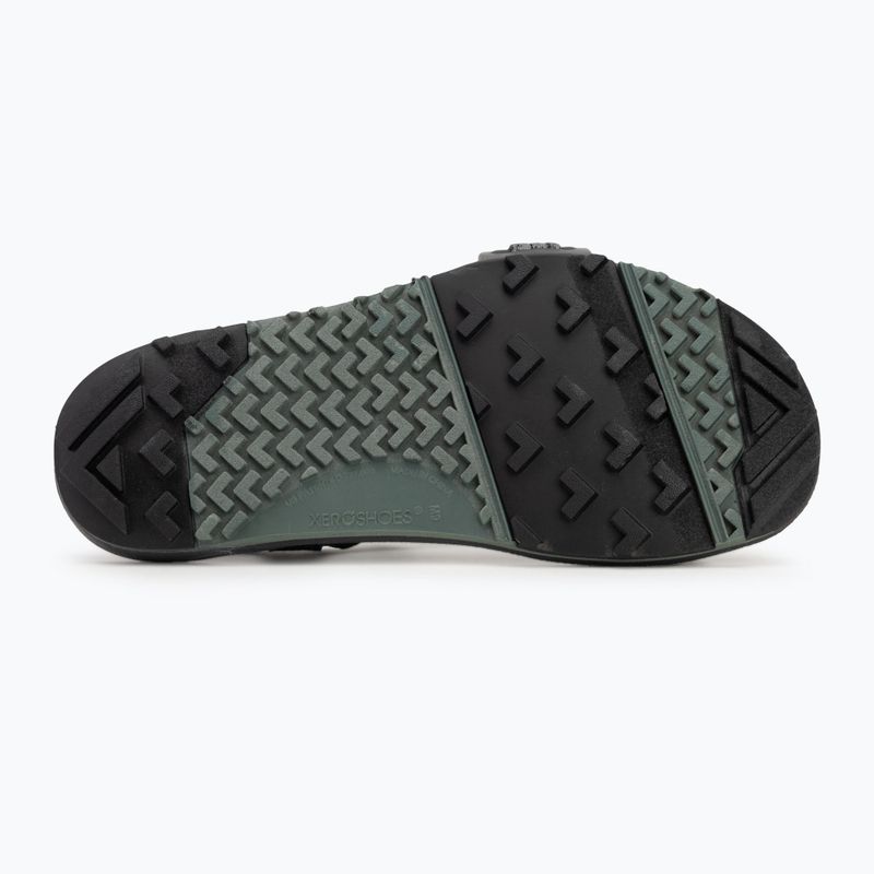 Sandale barefoot pentru bărbați Xero Shoes Z-Trail EV vetiver/ green 4