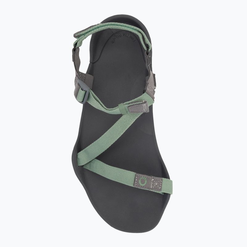 Sandale barefoot pentru femei Xero Shoes Z-Trek green 5