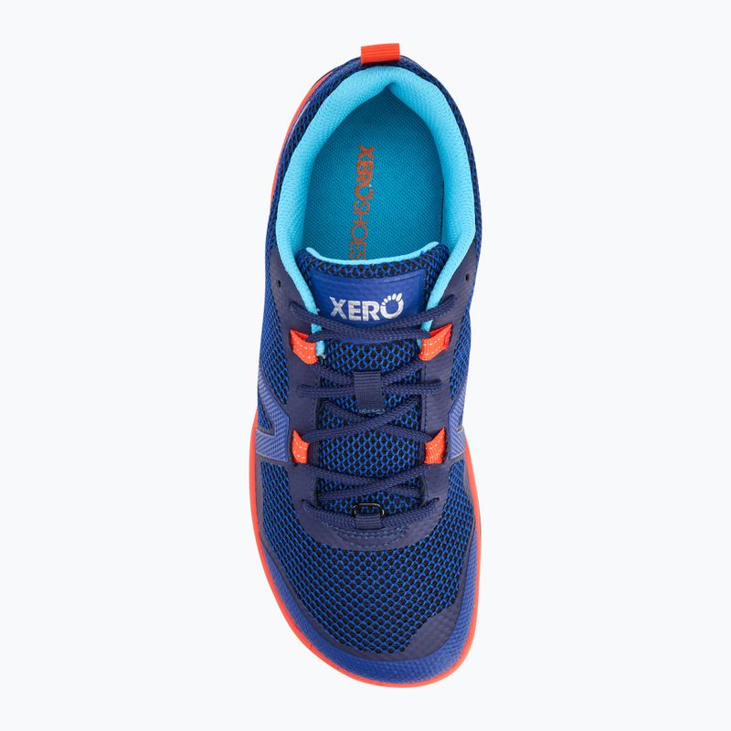 Încălțăminte barefoot pentru femei Xero Shoes Scrambler Low sodalite blue / orange 5