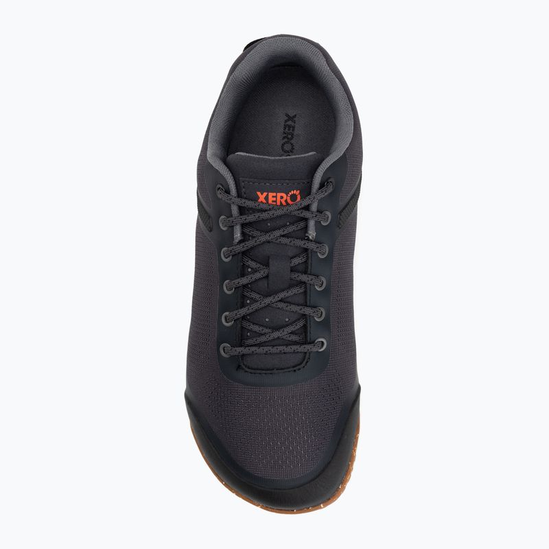 Pantofi barefoot pentru bărbați Xero Shoes Ridgeway Mesh Low negru estompat 5
