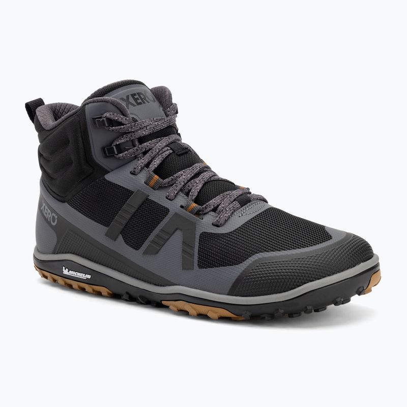 Încălțăminte barefoot pentru bărbați  Xero Shoes Scrambler Mid II asphalt/ black
