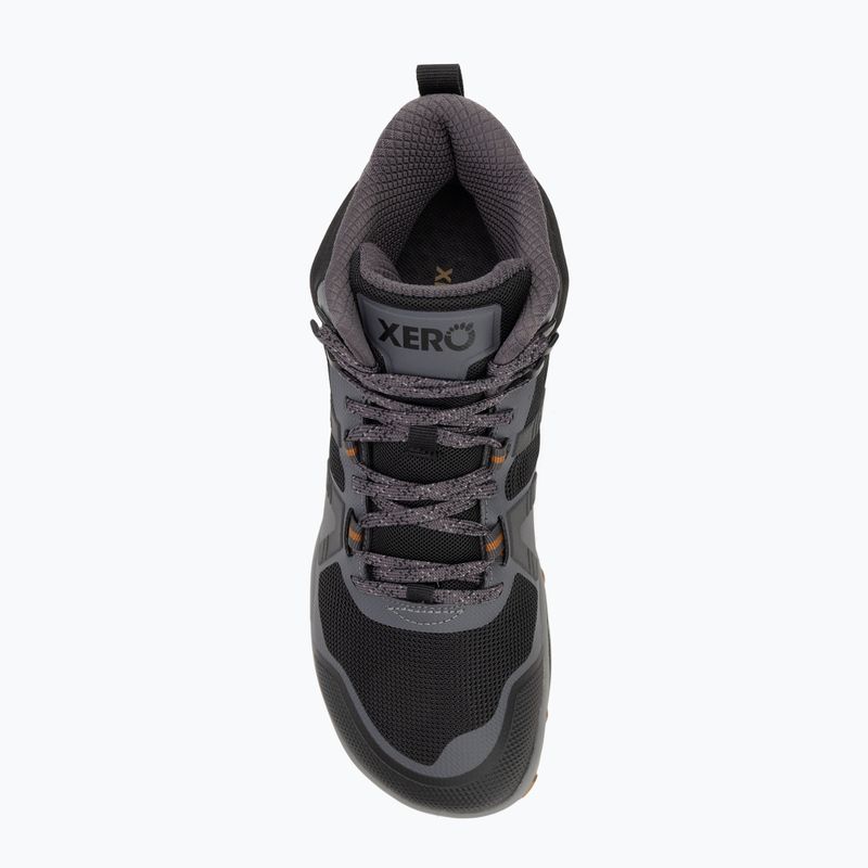 Încălțăminte barefoot pentru bărbați  Xero Shoes Scrambler Mid II asphalt/ black 5