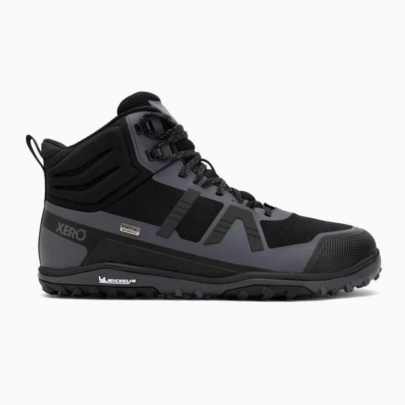 Încălțăminte barefoot Xero Shoes Scrambler Mid II WP black/asphalt 2