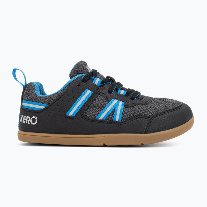 Încălțăminte barefoot pentru copii Xero Shoes Prio black/ blue 2
