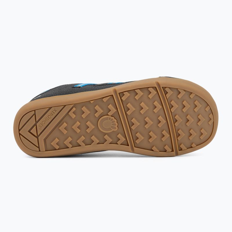 Încălțăminte barefoot pentru copii Xero Shoes Prio black/ blue 4